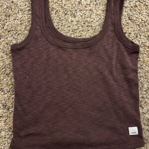 Women's ribbed crop Tank Top
